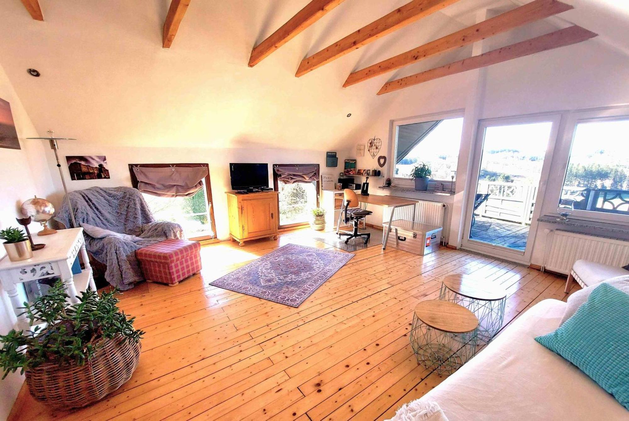 Kleines Haus Mitten In Der Natur Mit Eigener Terrasse Und Sonnenbalkon Halver Eksteriør bilde